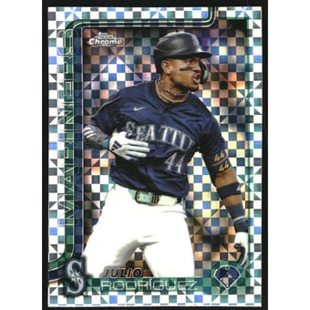 2025 Topps Chrome X-fractors #261 Julio Rodriguez