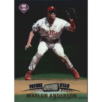 1999 Stadium Club One of a Kind #346 Marlon Anderson