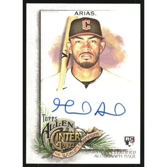 2022 Topps Allen and Ginter Autographs #FAGA Gabriel Arias