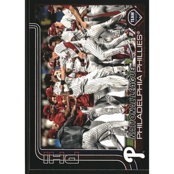 2025 Topps Black #159 Philadelphia Phillies