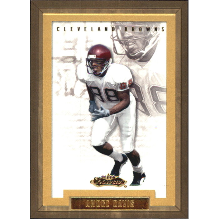 2002 Fleer Showcase Legacy #158 Andre Davis. rookie card picture