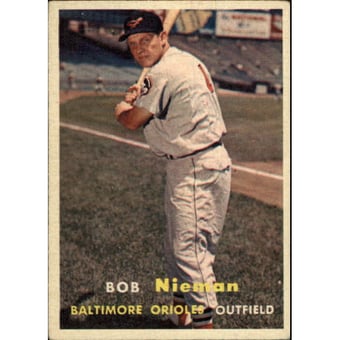 1957 Topps #14 Bob Nieman