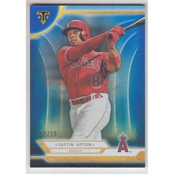 2018 Topps Triple Threads Sapphire #42 Justin Upton