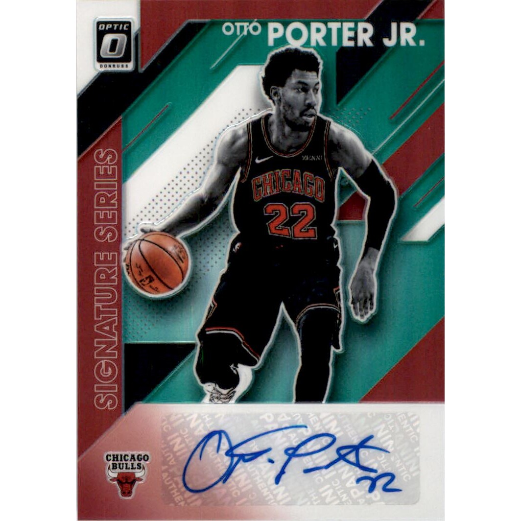 2019-20 Donruss Optic Signature Series Green #26 Otto Porter Jr.