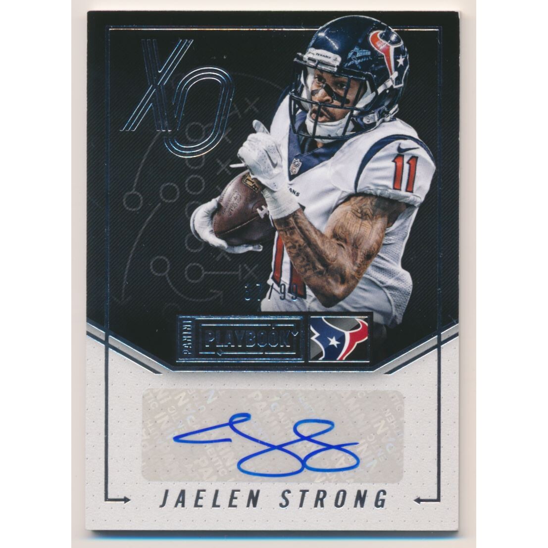 2016 Panini Playbook X's and O's Signatures #17 Jaelen Strong/99