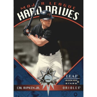 1998 Leaf Rookies and Stars Major League Hard Drives #6 Cal Ripken