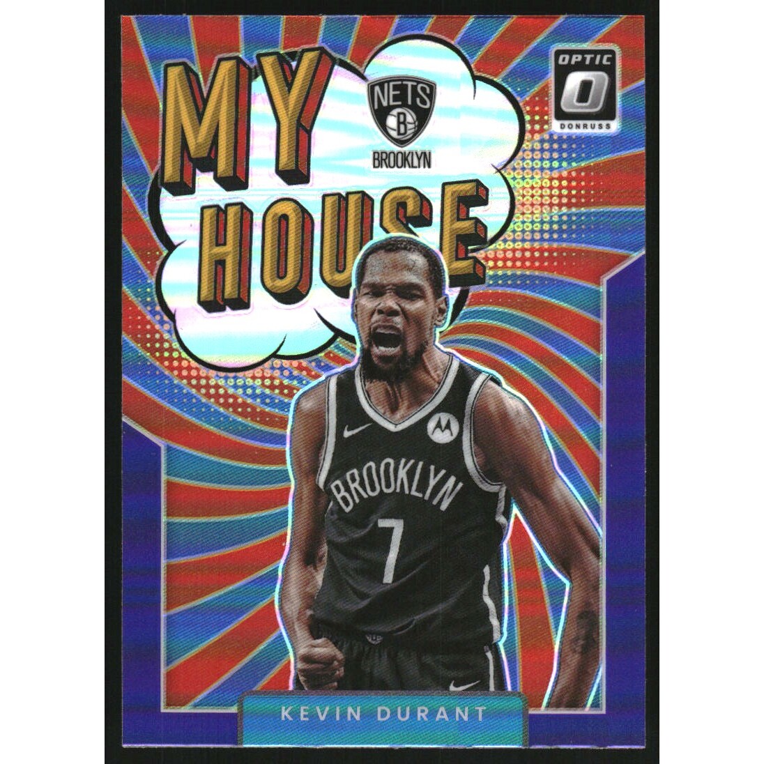 2021-22 Donruss Optic My House Purple #5 Kevin Durant