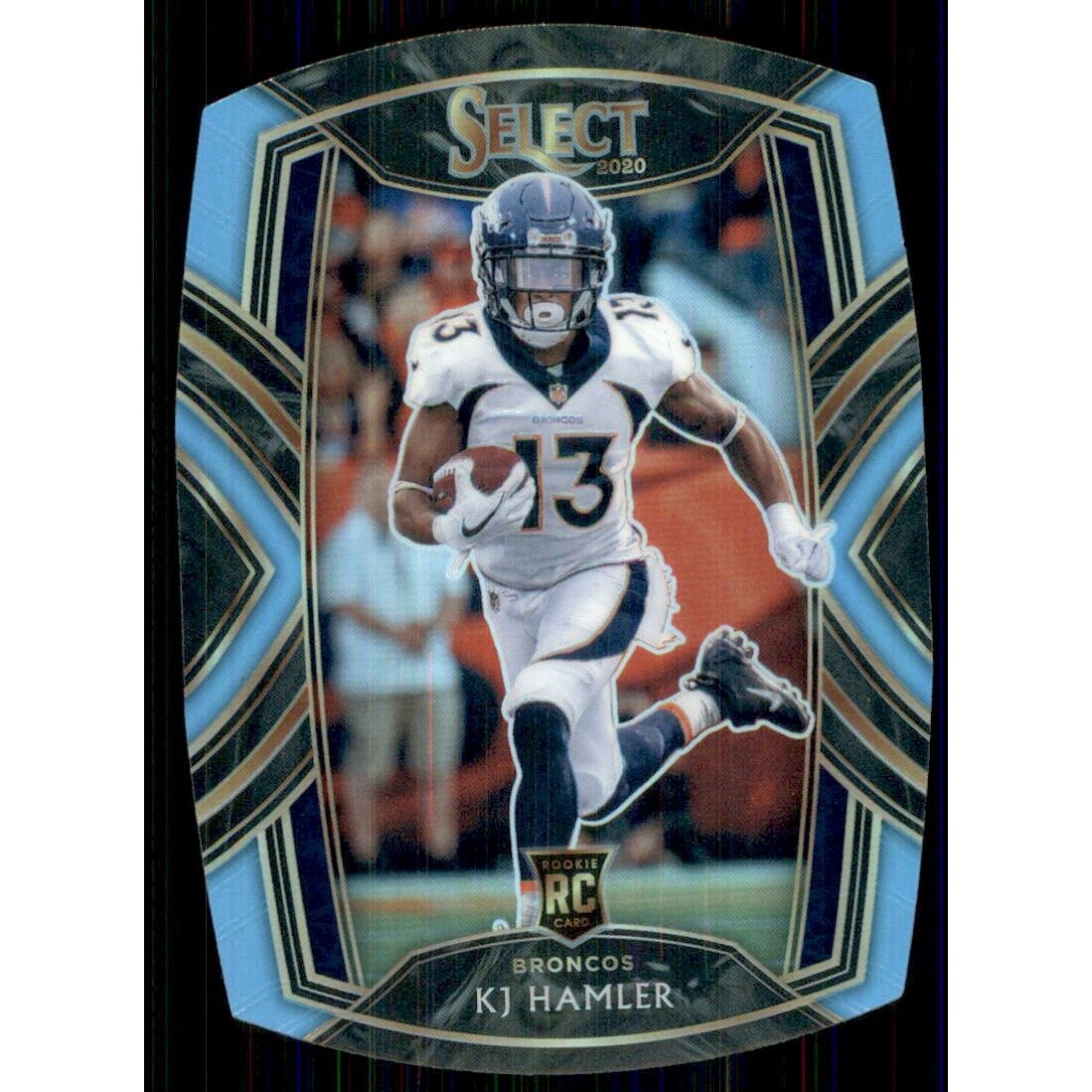 2020 Select Prizm Light Blue Die Cut #267 K.J. Hamler