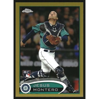 2012 Topps Chrome Gold Refractors #170 Jesus Montero