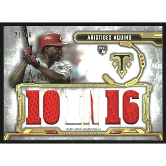 2020 Topps Triple Threads Relics #TTRAA3 Aristides Aquino