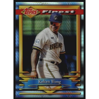 2021 Finest Flashbacks Prism Refractors #40 Kolten Wong