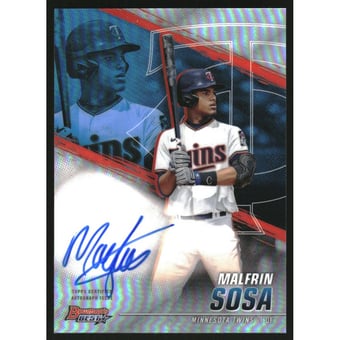 2021 Bowman's Best Best of '21 Autographs Refractors #B21MS Malfrin Sosa