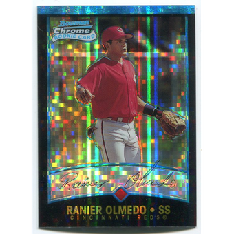 2001 Bowman Chrome X-Fractors #161 Ranier Olmedo