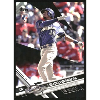2017 Topps Update Black #US226 Lewis Brinson