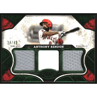 2025 Topps Tier One Relics Green Triple Relics #T1RAR Anthony Rendon