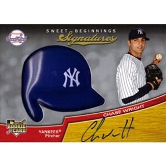 2007 Sweet Spot #110 Chase Wright AU RC