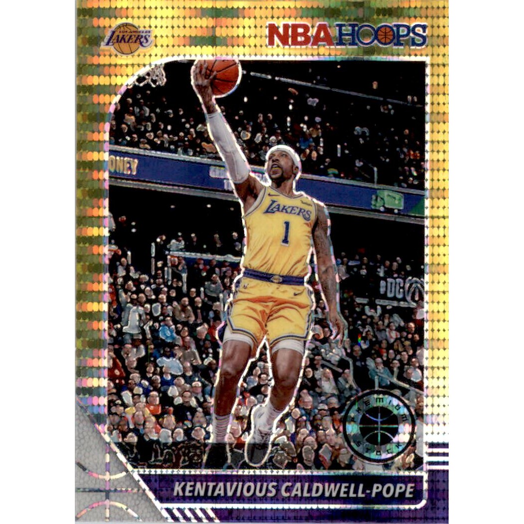 2019-20 Hoops Premium Stock Prizms Gold Pulsar #272 Kentavious Caldwell-Pope 2019-20 Hoops Premium Stock Prizms Gold Pulsar #272 Kentavious Caldwell-Pope