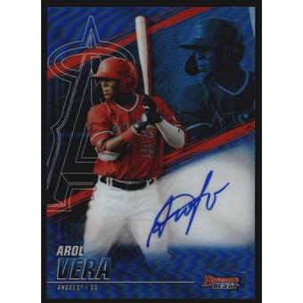2021 Bowman's Best Best of '21 Autographs Blue Refractors #B21AVE Arol Vera