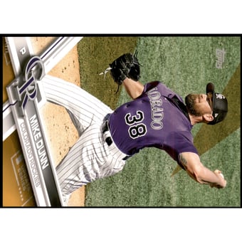 2017 Topps Update 5x7 Gold #US252 Mike Dunn