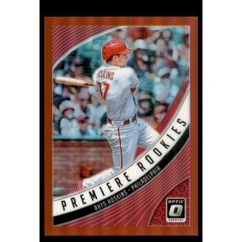 2018 Donruss Optic Premiere Rookies Red #8 Rhys Hoskins