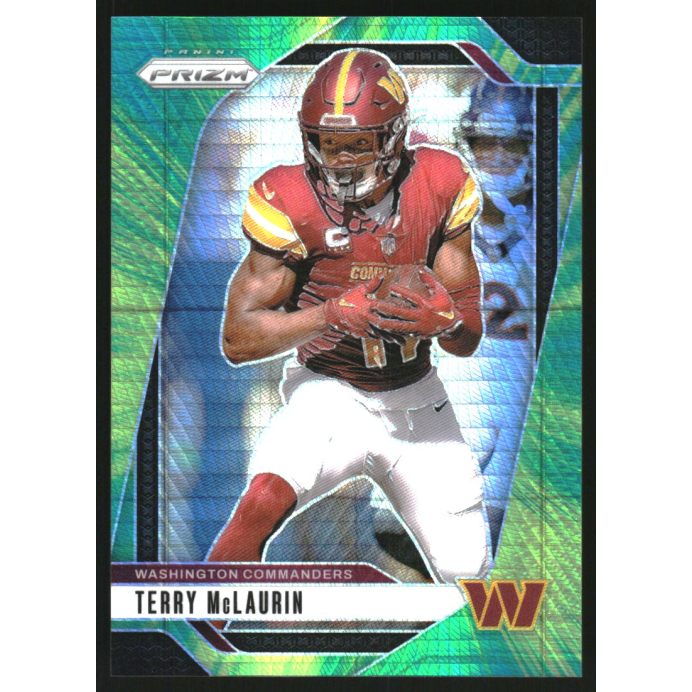 2024 Panini Prizm Prizms Hyper #289 Terry McLaurin