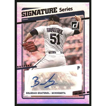 2020 Donruss Signature Series #1 Brusdar Graterol