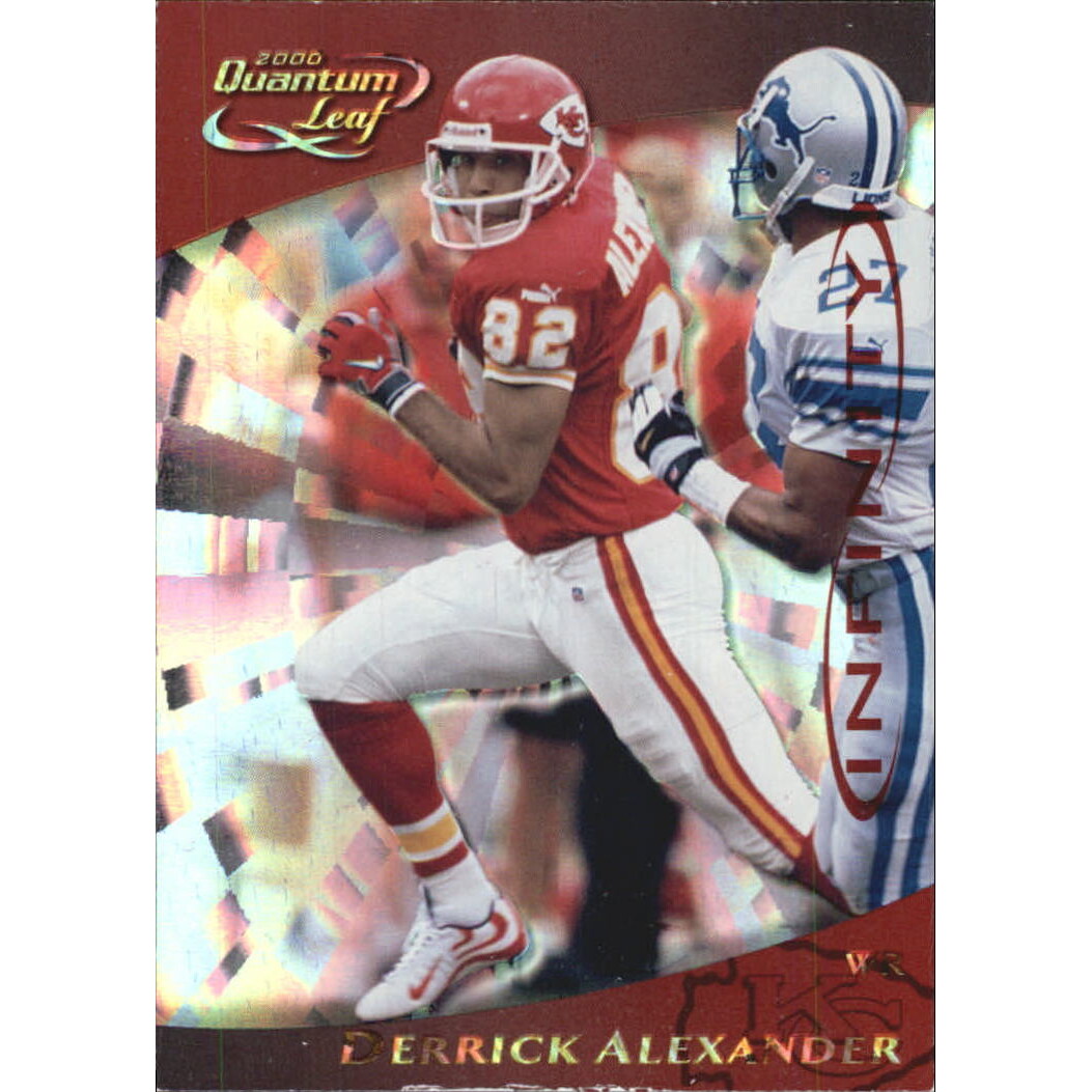 2000 Quantum Leaf Infinity Red #137 Derrick Alexander