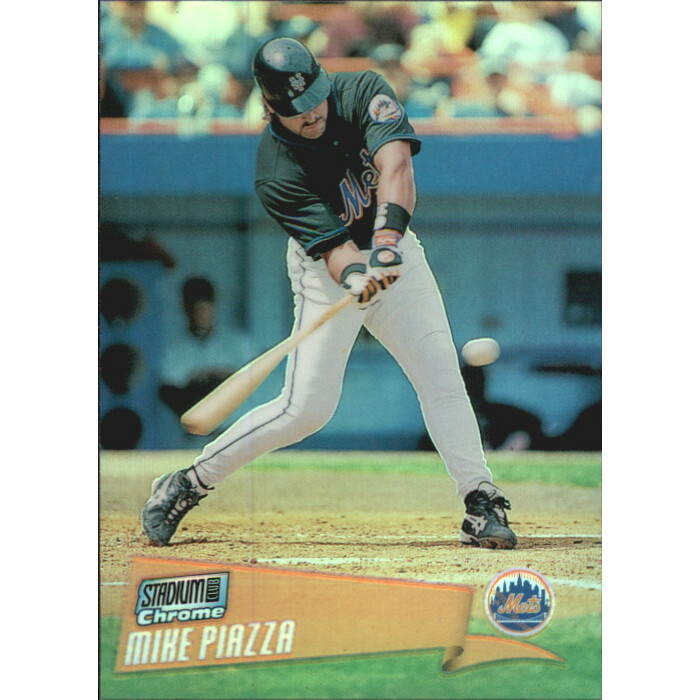 2000 Stadium Club Chrome Preview Refractors #SCC9 Mike Piazza