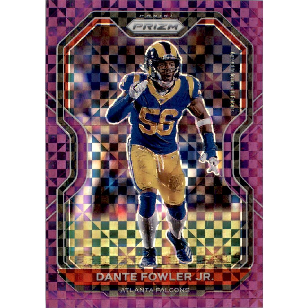 2020 Panini Prizm Prizms Purple Power #229 Dante Fowler Jr.