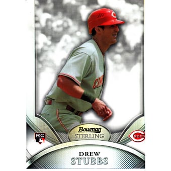2010 Bowman Sterling Refractors #41 Drew Stubbs