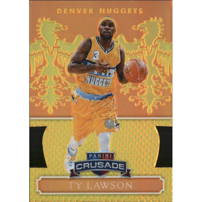 2014-15 Panini Excalibur Crusade Orange Die-Cuts #21 Ty Lawson