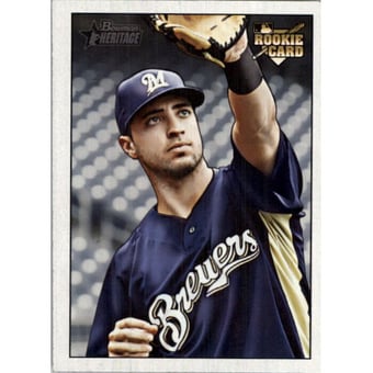 2007 Bowman Heritage #234b Ryan Braun  SP/No Signature