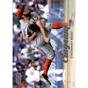 2017 Stadium Club 5x7 #87 Tony Cingrani