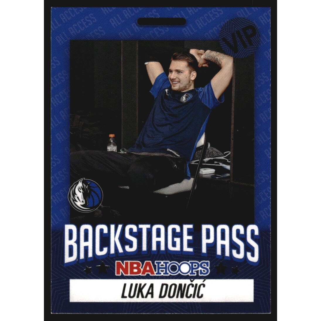 2020-21 Hoops Back Stage Pass #1 Luka Doncic