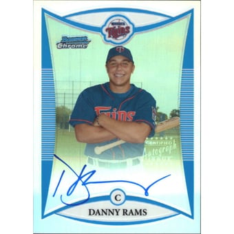2008 Bowman Chrome Prospects Refractors #BCP258 Danny Rams AU