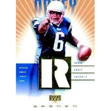 2002 UD Graded Rookie Jerseys Gold #RD500 Rohan Davey