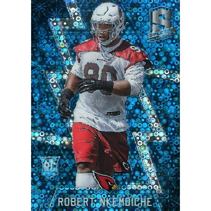 2016 Panini Spectra Neon Blue #145 Robert Nkemdiche. rookie card picture
