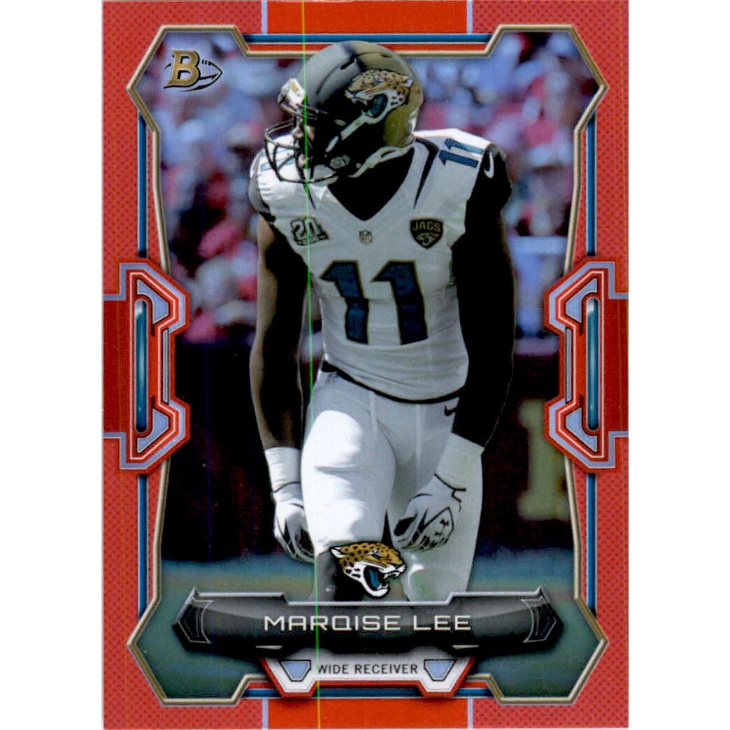 2015 Bowman Rainbow Red #V58 Marqise Lee. rookie card picture