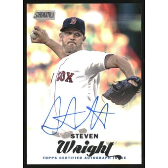 2017 Stadium Club Autographs #SCASW Steven Wright