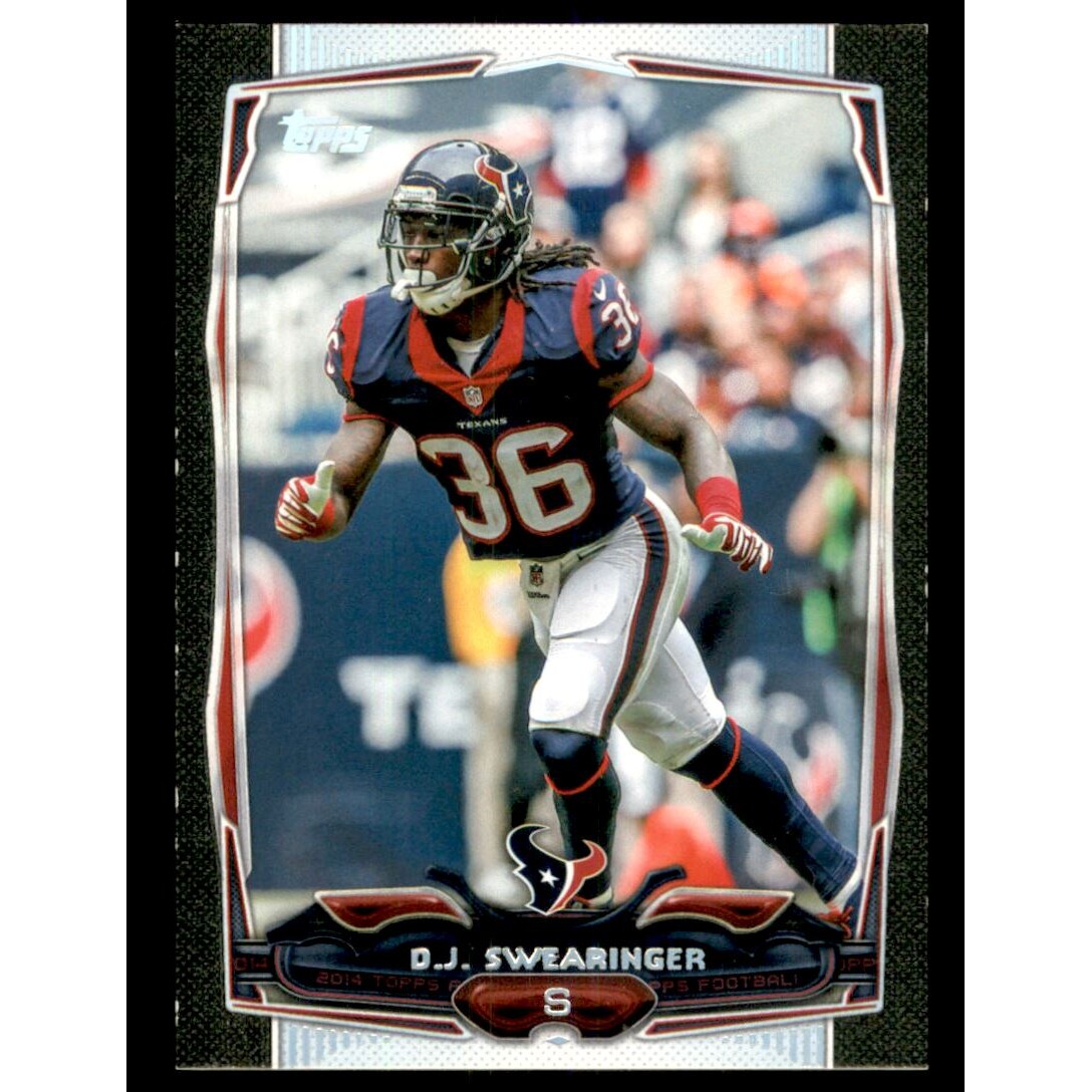 2014 Topps Black #216 D.J. Swearinger