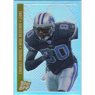 2006 Topps Draft Picks and Prospects Chrome Bronze Refractors #50 Charles Rogers. rookie card picture