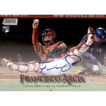2019 Stadium Club Autographs #SCAFA Francisco Arcia