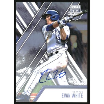 2017 Elite Extra Edition Autographs #17 Evan White