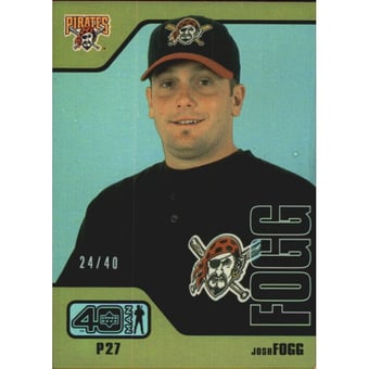 2002 Upper Deck 40-Man Electric Rainbow #933 Josh Fogg