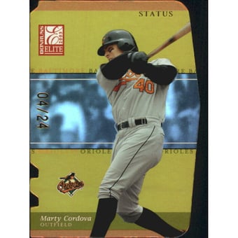 2003 Donruss Elite Status Gold #7 Marty Cordova
