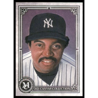 2021 Topps Museum Collection Canvas Collection Reprints #CCR40 Reggie Jackson