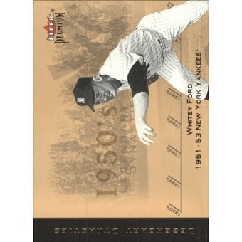 2002 Fleer Premium Legendary Dynasties Gold #13 Whitey Ford