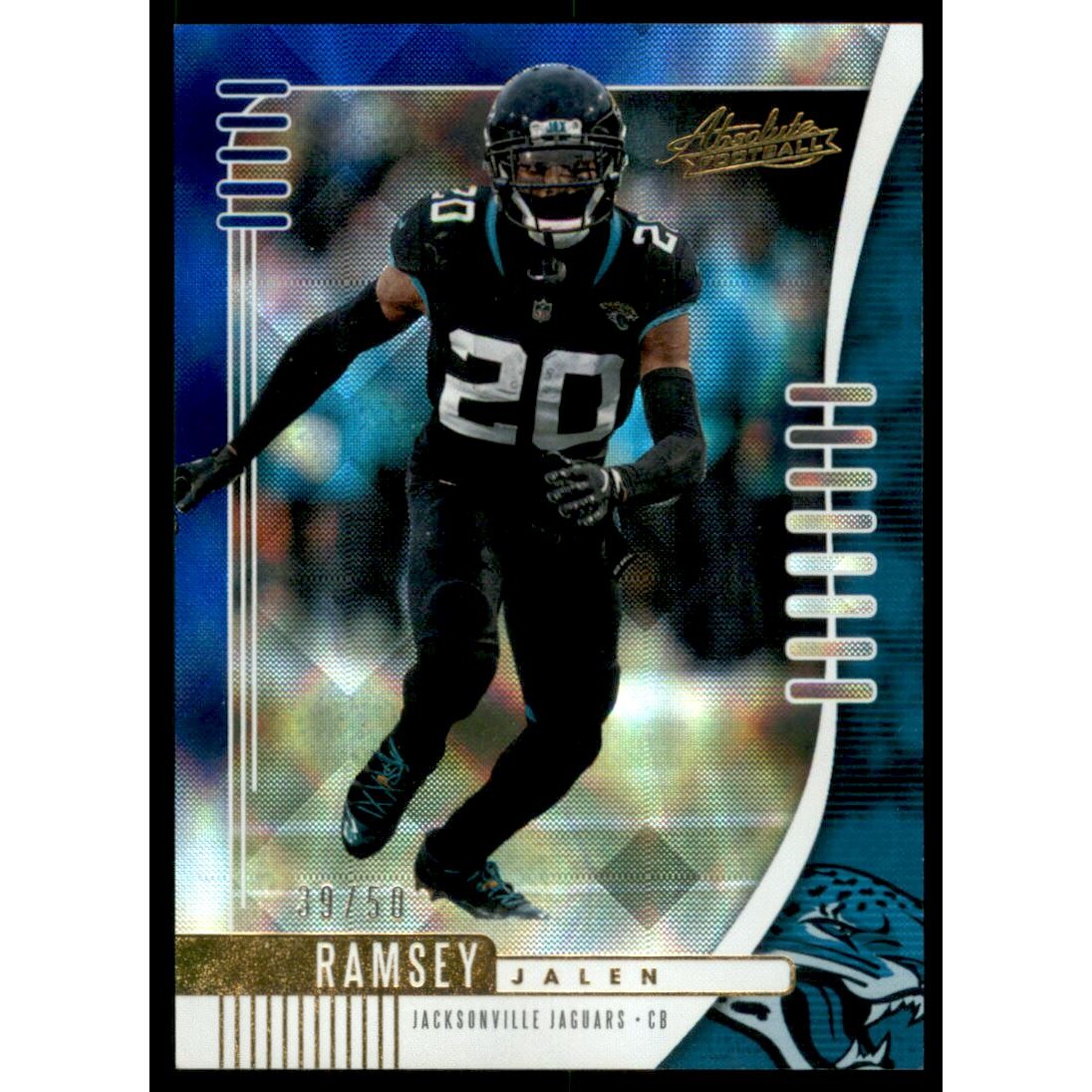 2019 Absolute Blue Diamonds #36 Jalen Ramsey