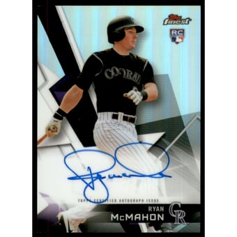 2018 Finest Autographs #FARM Ryan McMahon