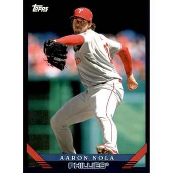2019 Topps Archives Purple #253 Aaron Nola